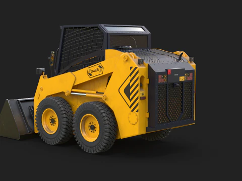 Minipala compatta moderna Modello 3D