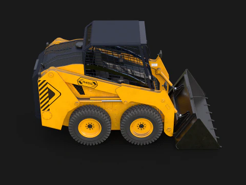 Minipala compatta moderna Modello 3D