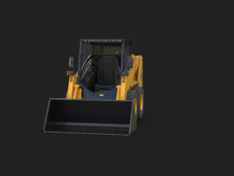 Minipala compatta moderna Modello 3D