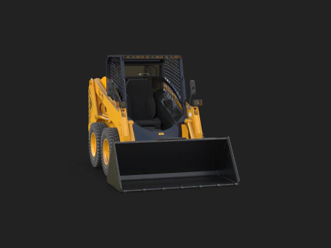 Minipala compatta moderna Modello 3D