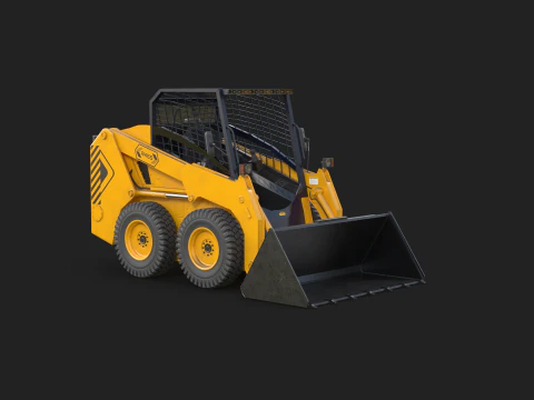 Minipala compatta moderna Modello 3D