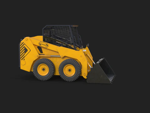 Minipala compatta moderna Modello 3D