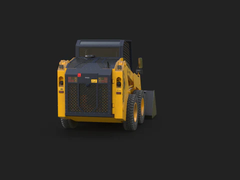 Minipala compatta moderna Modello 3D