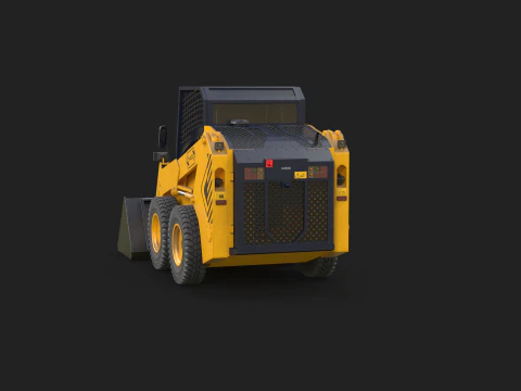 Minipala compatta moderna Modello 3D