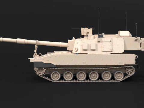 M109A7 Obice Paladino Modello 3D