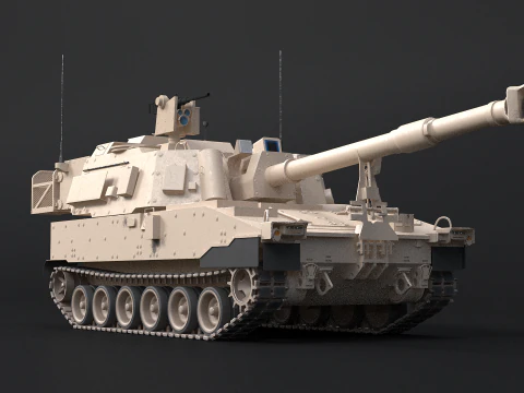M109A7 Obice Paladino Modello 3D