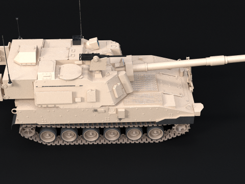 M109A7 Obice Paladino Modello 3D