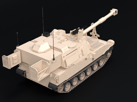 M109A7 Obice Paladino Modello 3D