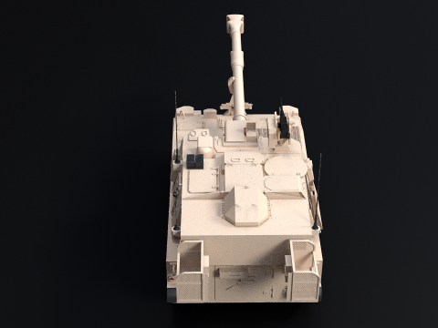 M109A7 Obice Paladino Modello 3D