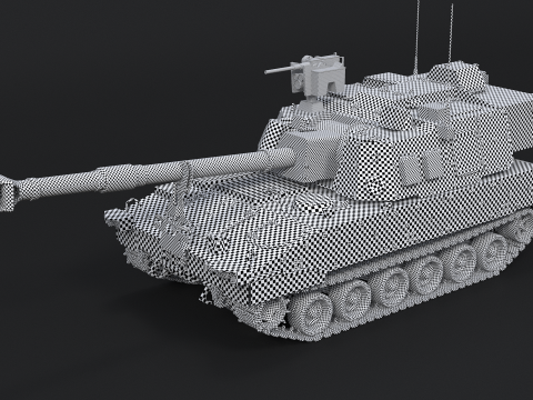 M109A7 Obice Paladino Modello 3D