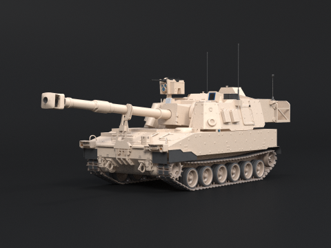 M109A7 Obice Paladino Modello 3D