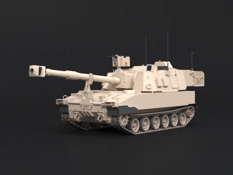 M109A7 Obice Paladino Modello 3D