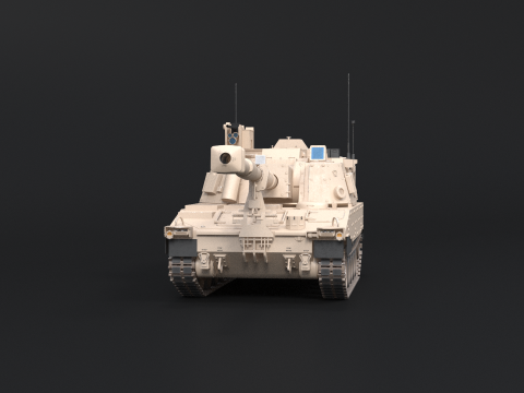 M109A7 Obice Paladino Modello 3D
