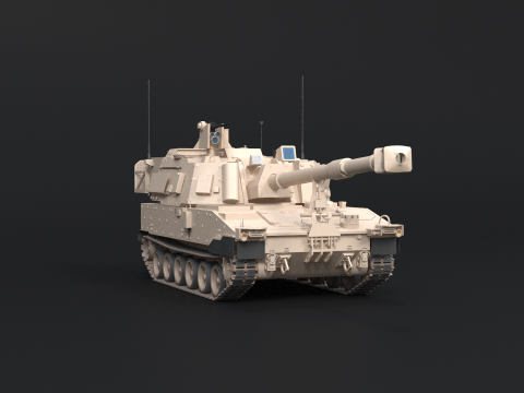 M109A7 Obice Paladino Modello 3D