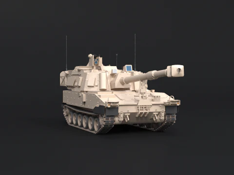 M109A7 Obice Paladino Modello 3D
