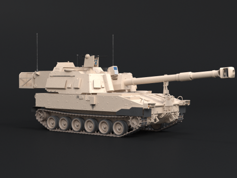 M109A7 Obice Paladino Modello 3D