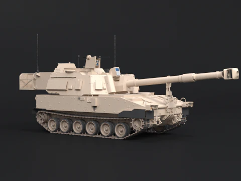 M109A7 Obice Paladino Modello 3D