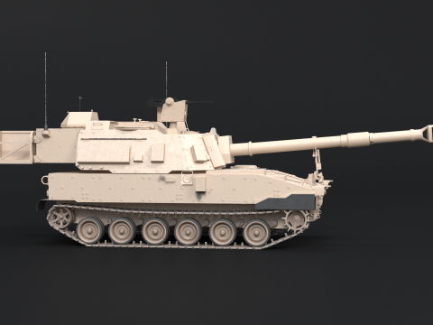 M109A7 Obice Paladino Modello 3D