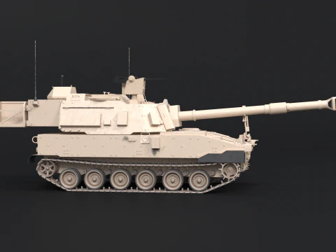 M109A7 Obice Paladino Modello 3D
