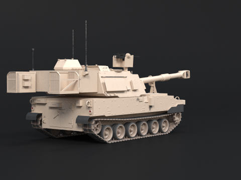 M109A7 Obice Paladino Modello 3D