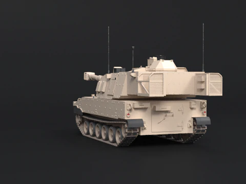 M109A7 Obice Paladino Modello 3D