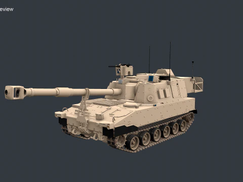 M109A7 Obice Paladino Modello 3D