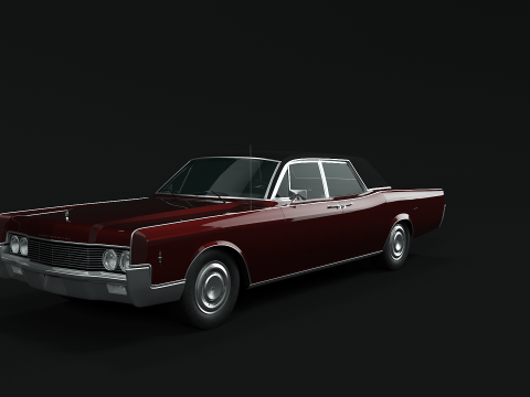 Lincoln Continental 1966 Modelo 3D