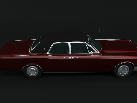 Lincoln Continental 1966 Modello 3D