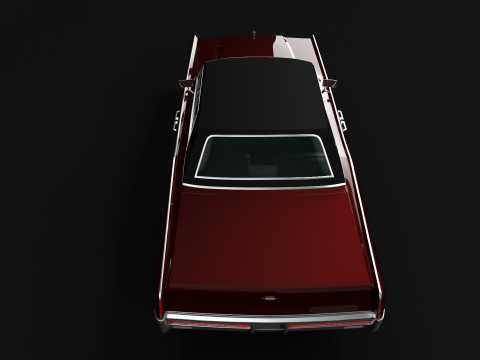 Lincoln Continental 1966 Modello 3D
