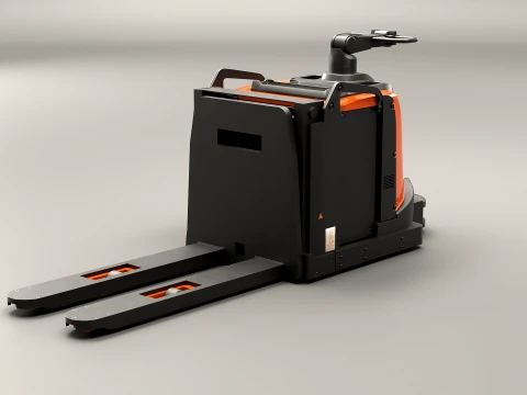 Electric Pallet Jack PBR 3D Model
