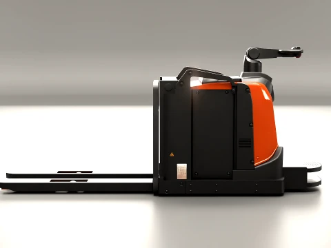 Electric Pallet Jack PBR 3D Model