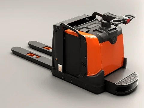 Electric Pallet Jack PBR 3D Model