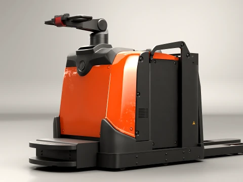 Electric Pallet Jack PBR 3D Model