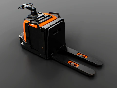 Electric Pallet Jack PBR 3D Model