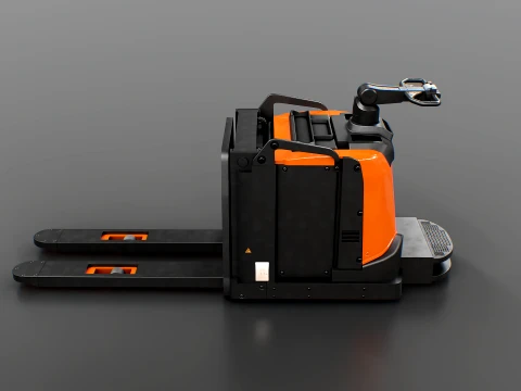Electric Pallet Jack PBR 3D Model
