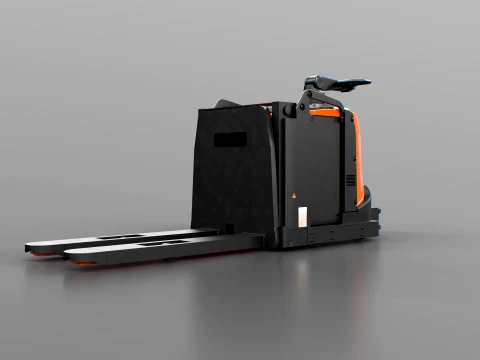 Electric Pallet Jack PBR 3D Model