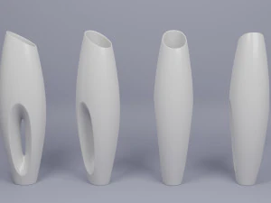 꽃병 팩 3D 모델