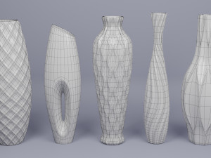 Vase Pack 3Dモデル