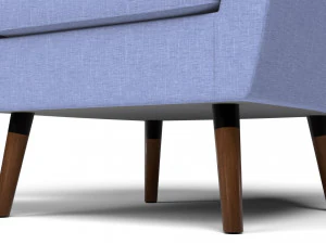 Homelegance Fabric Armchair 3D Model