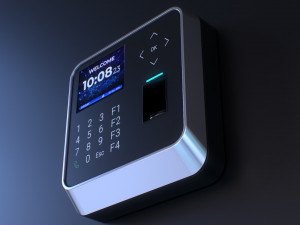 Biometric Attendance System Scanner 3D Model