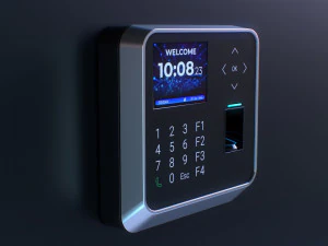 Biometric Attendance System Scanner 3D Model