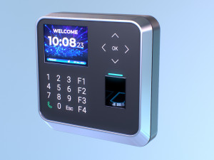 Biometric Attendance System Scanner 3D Model