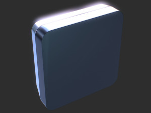 Biometric Attendance System Scanner 3D Model