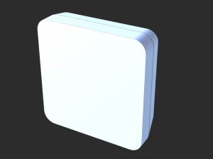 Biometric Attendance System Scanner 3D Model