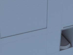 Biometric Attendance System Scanner 3D Model