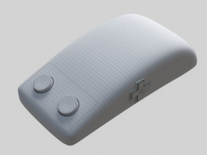 Retro Style Computer Mouse Model 3D
