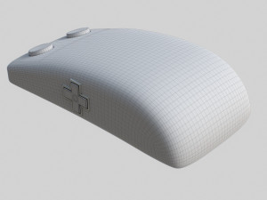 Retro Style Computer Mouse Model 3D