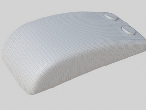 Retro Style Computer Mouse Model 3D