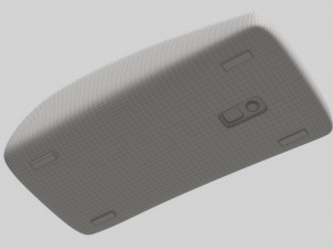 Retro Style Computer Mouse Model 3D
