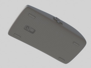 Retro Style Computer Mouse Model 3D